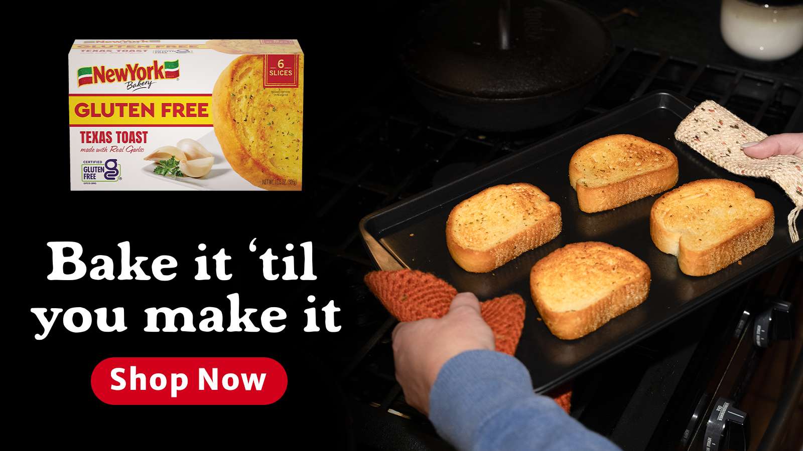 New York Bakery Garlic Toast, 13.25 Oz - Fry’s Food Stores